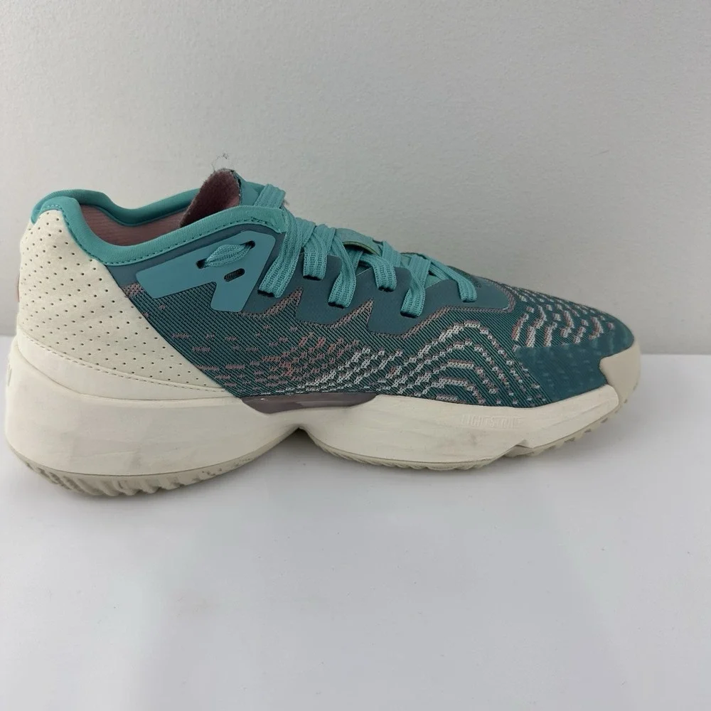 Adidas‎ D.O.N. Issue 4 Men's Basketball Shoes Teal/White Size 6
